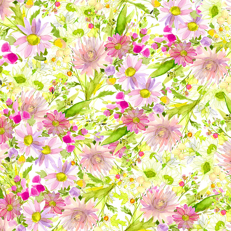 MY HAPPY PLACE Daisies light pink
