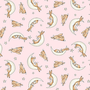 GUESS HOW MUCH I LOVE YOU 2022 Sleepy Hares light pink