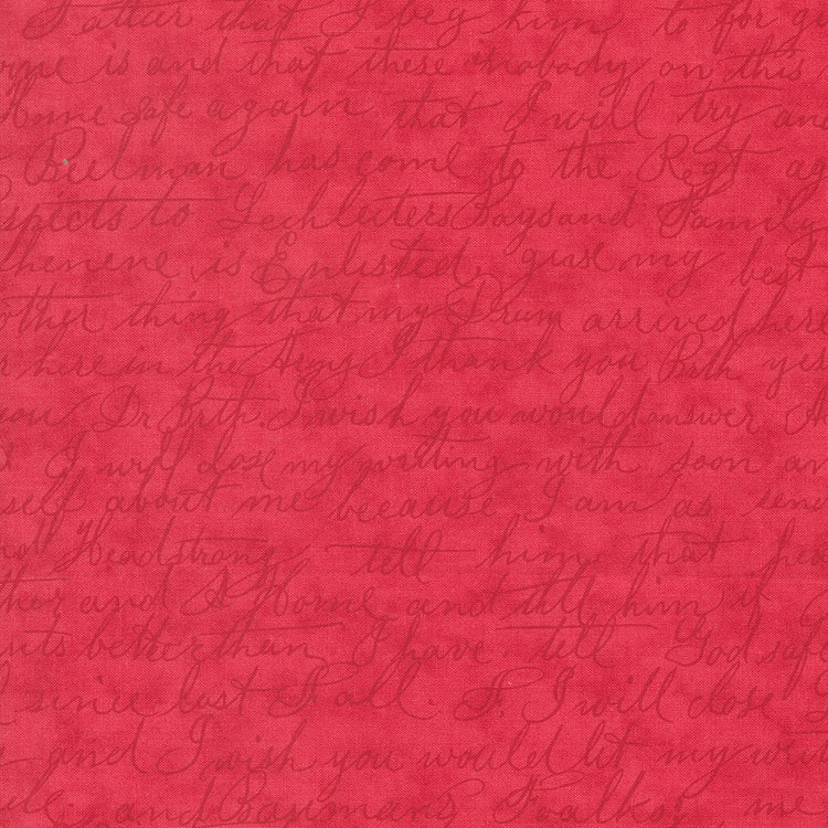 ETCHINGS Wise Words red