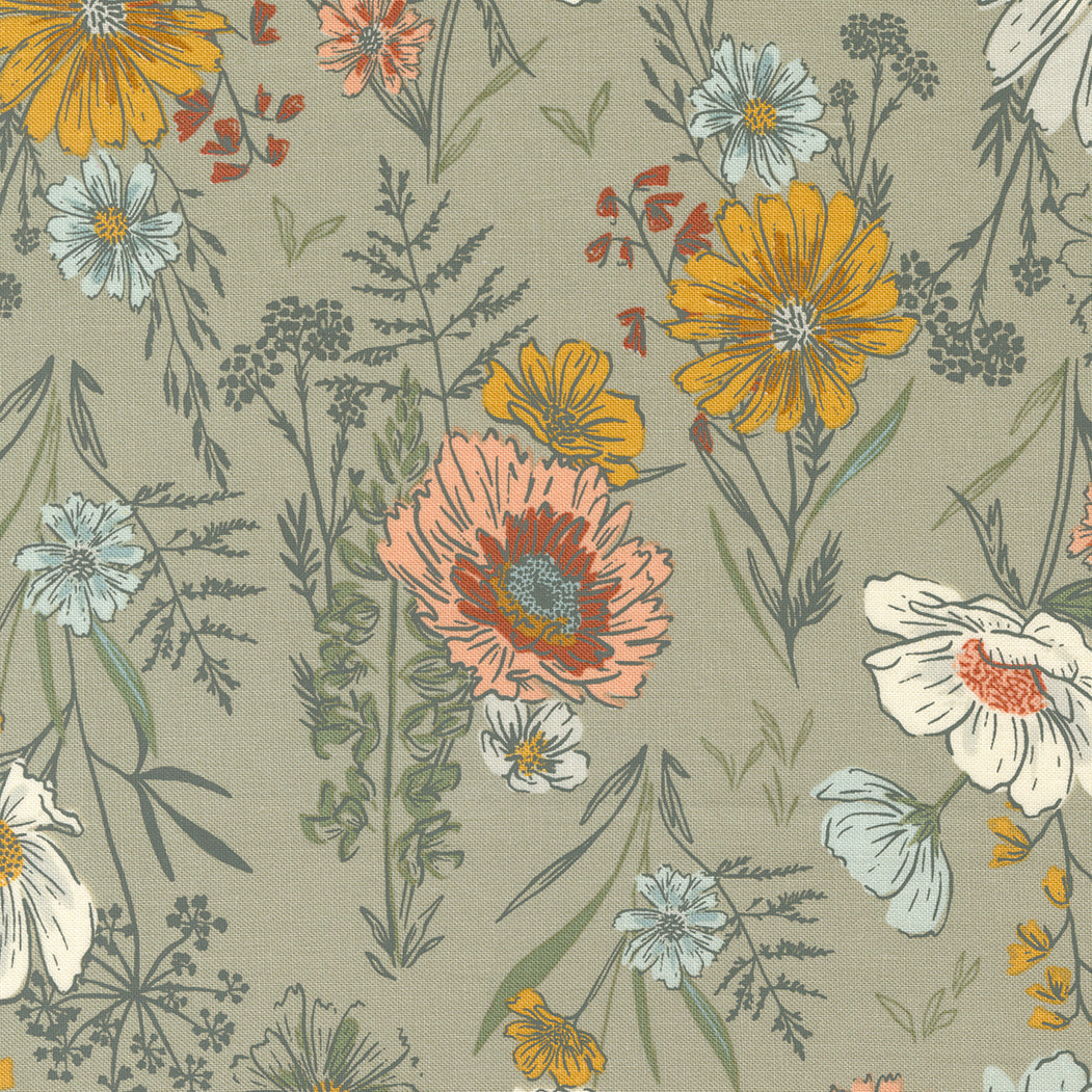 WOODLAND WILDFLOWERS Wildflower Wonder taupe