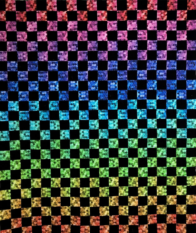 OMBRE Backsplash Rainbow 60"x72"