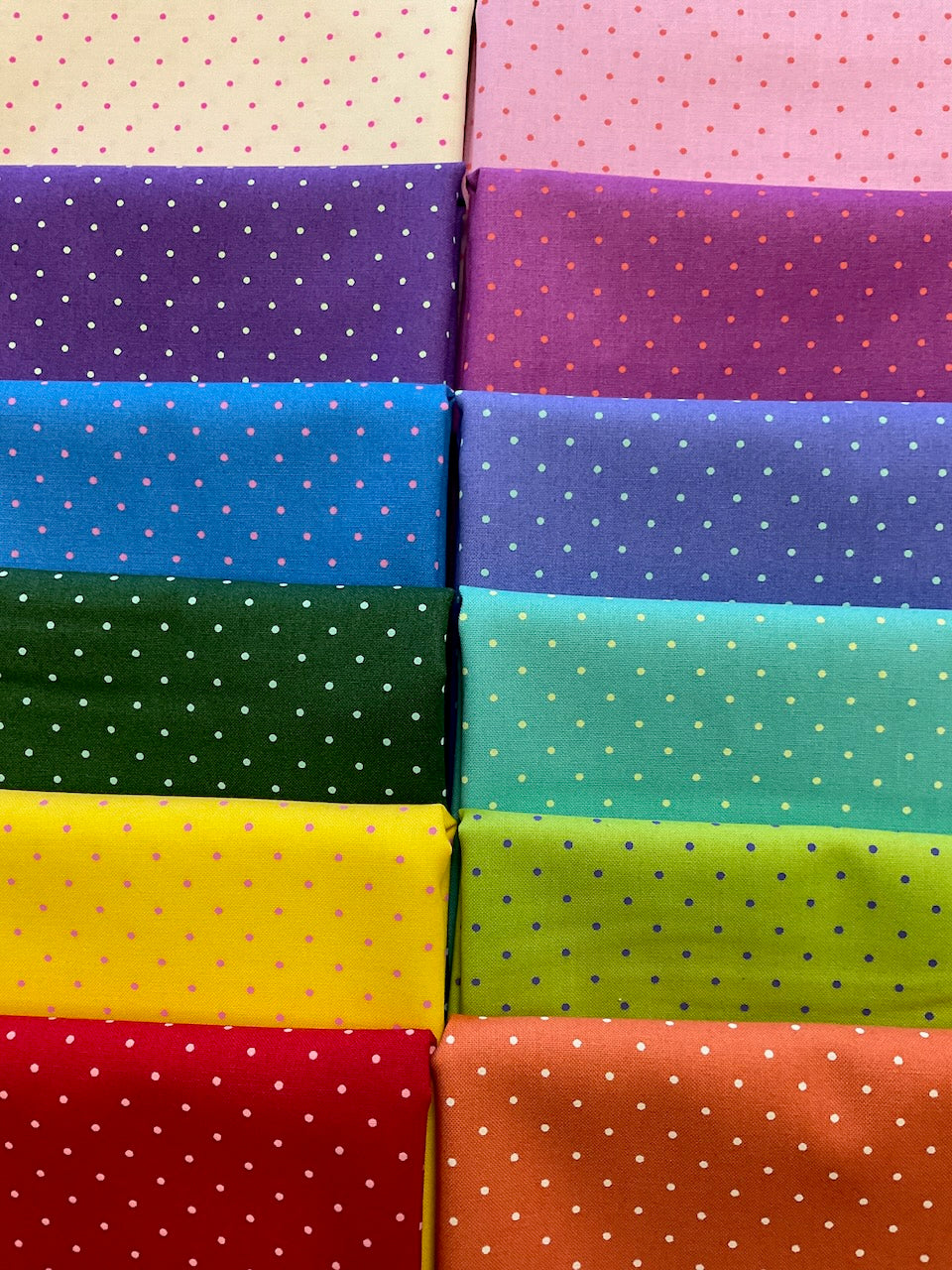 Tula Tiny Dots Fat Quarter Bundle - Tula Pink Tula Tiny Dots Fat Quarter Bundle - Tula Pink